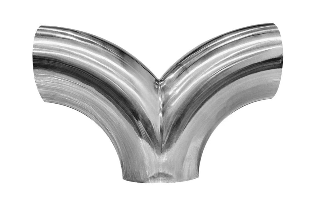 Pre-Fabricated 304 Stainless Steel Y-Pipe