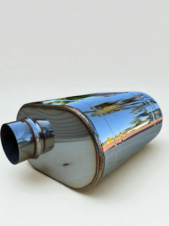 Electronic Valved Muffler – 2.5" & 3" | Octane Exhaust Systems