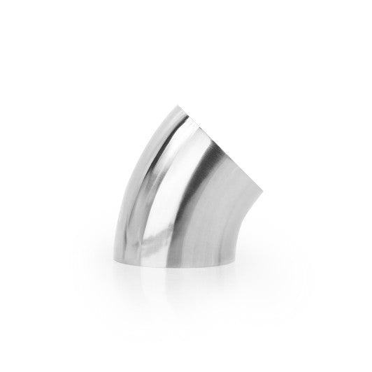 45° Mandrel Bend – 304 Polished Stainless Steel