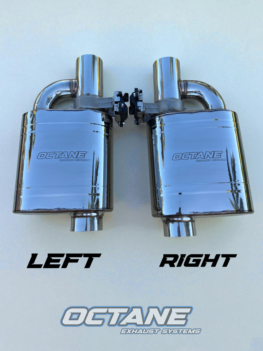 Electronic Valved Muffler – 2.5" & 3" | Octane Exhaust Systems