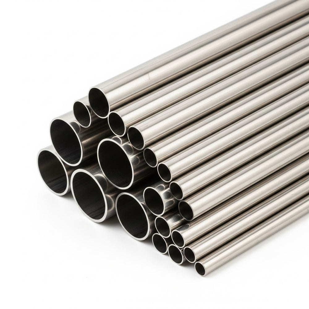 Polished Straight Tubing - 304 Stainless Steel