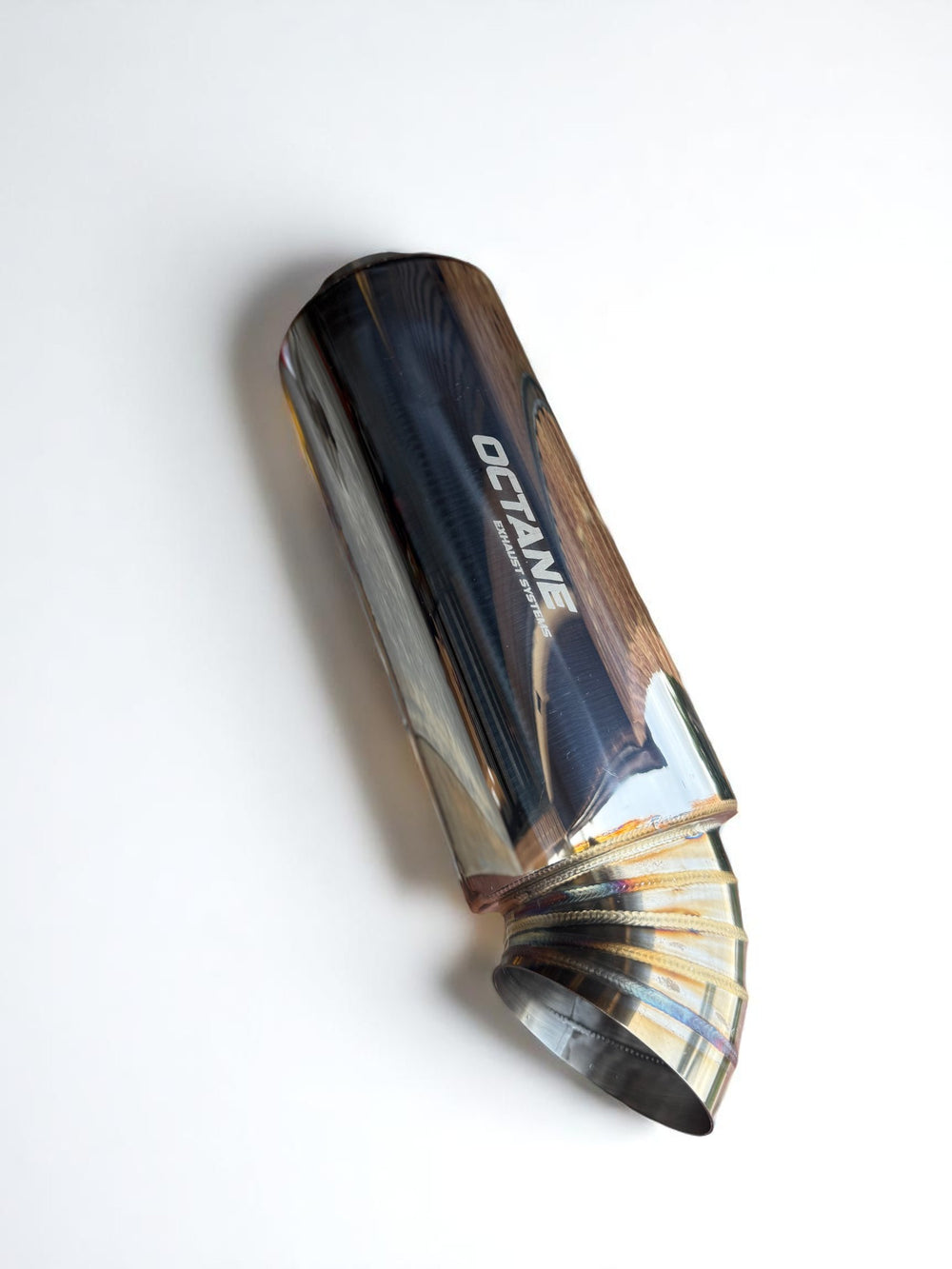 Lobster Dump Tip Canon Muffler | 3.5” & 4” Outlet Options | Octane Exhaust Systems